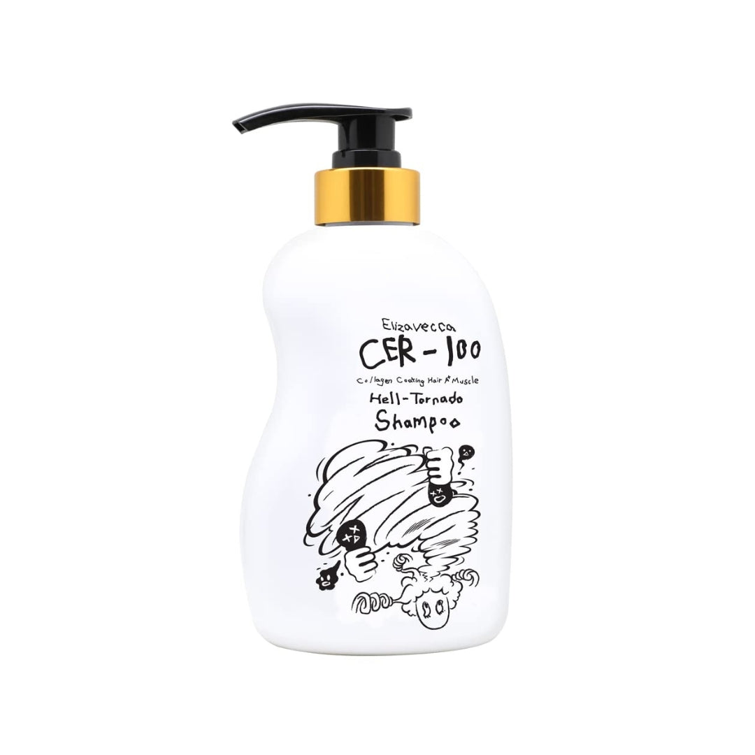 Elizavecca Cer-100 Collagen Coating Hair A+ Muscle Helltornado Shampoo